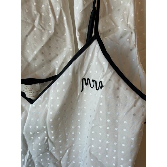 Kate Spade PJs White Wedding Mrs Honeymoon - Picture 2 of 9